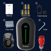 Coolladen 11kW veggmonterings Smart App Type2 EL-lader 400V 16A, justerbar strøm hjemme EL-ladestasjon for elektriske kjøretøy EVSE